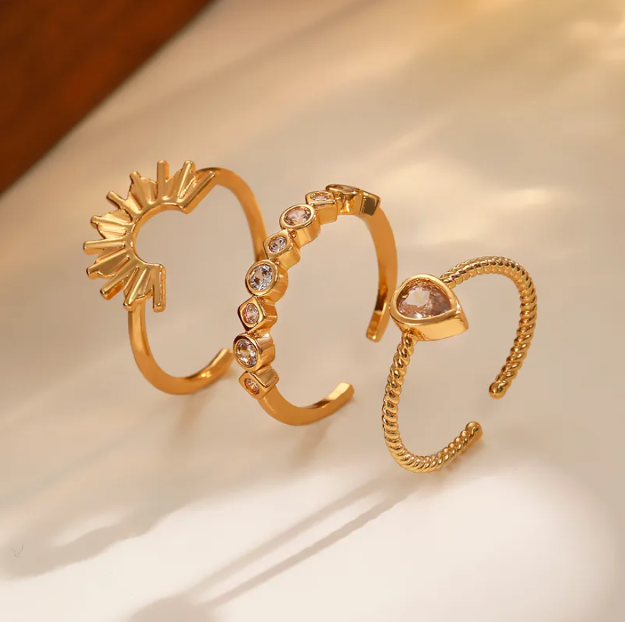 Diamant Ring Set