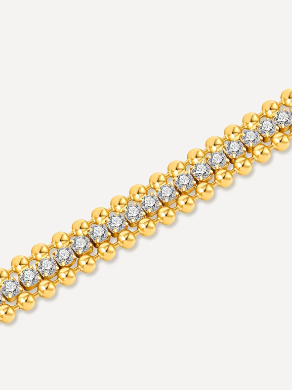 Gliederarmband Eternity Deluxe - Gold