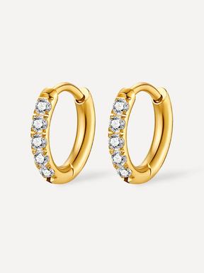 Nagel Diamant Ohrringe