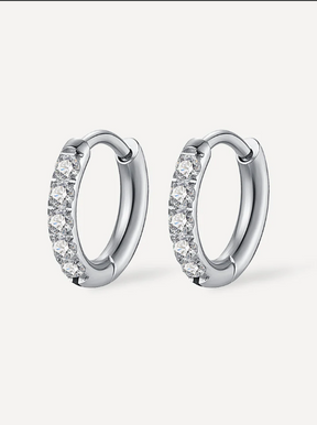 Nagel Diamant Ohrringe